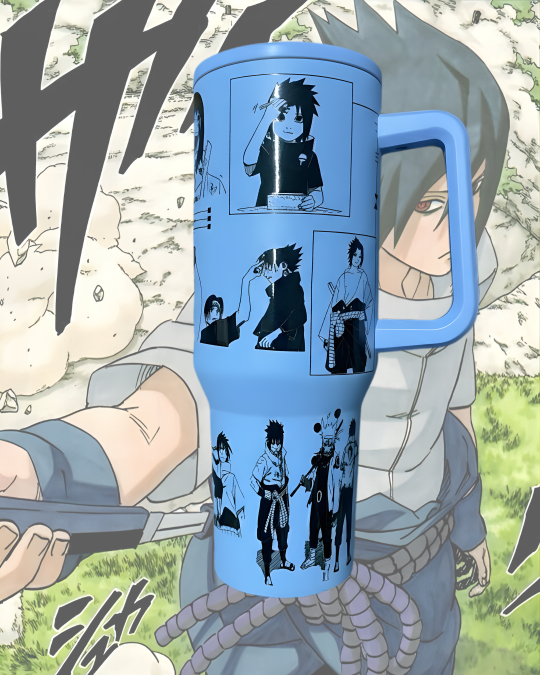 Termo Sasuke Uchiha – 1200 ml Acero Inoxidable