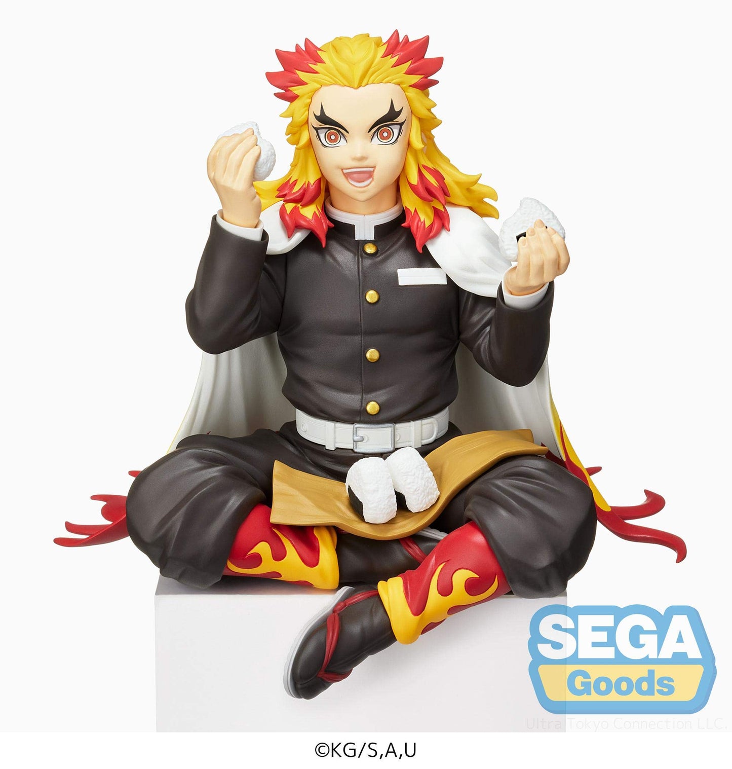 Kyojuro Rengoku Premium Chokonose Figure (SIN CAJA) | Demon Slayer: Kimetsu no Yaiba | SEGA Original