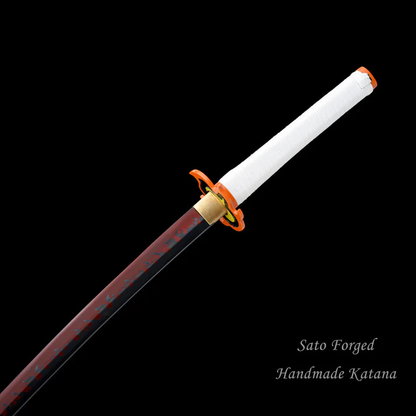 Kyojuro Rengoku – Katana Nichirin (Réplica Real Sin Filo)