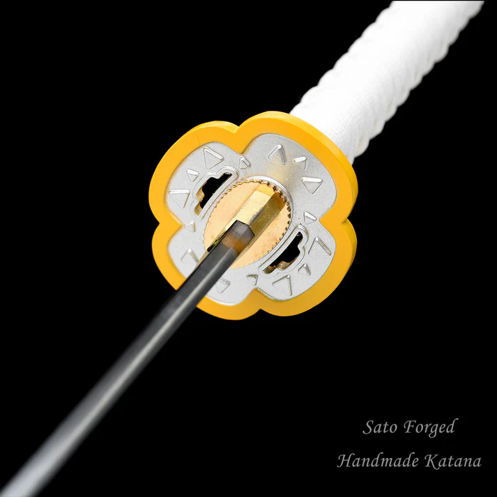 Zenitsu Agatsuma – Katana Nichirin Real Steel (Réplica Sin Filo)
