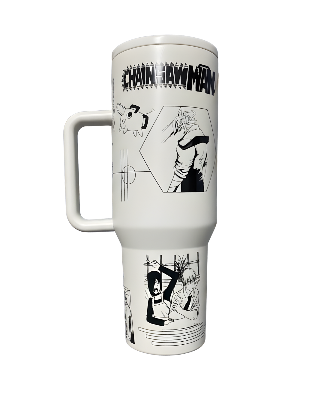 Termo Chainsaw Man – 1200 ml Acero Inoxidable