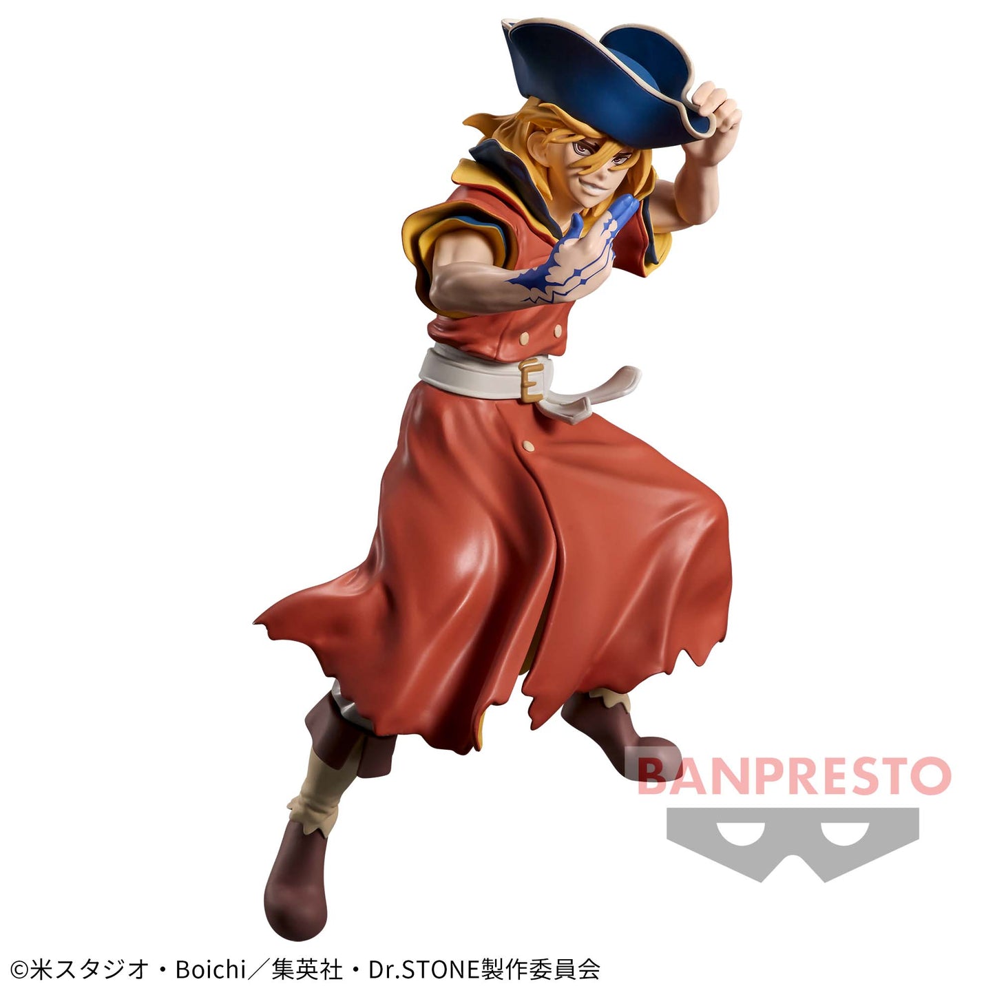 Figura Ryusui Nanami II – Figure of Stone World “Zokei no Kagaku” (Banpresto)