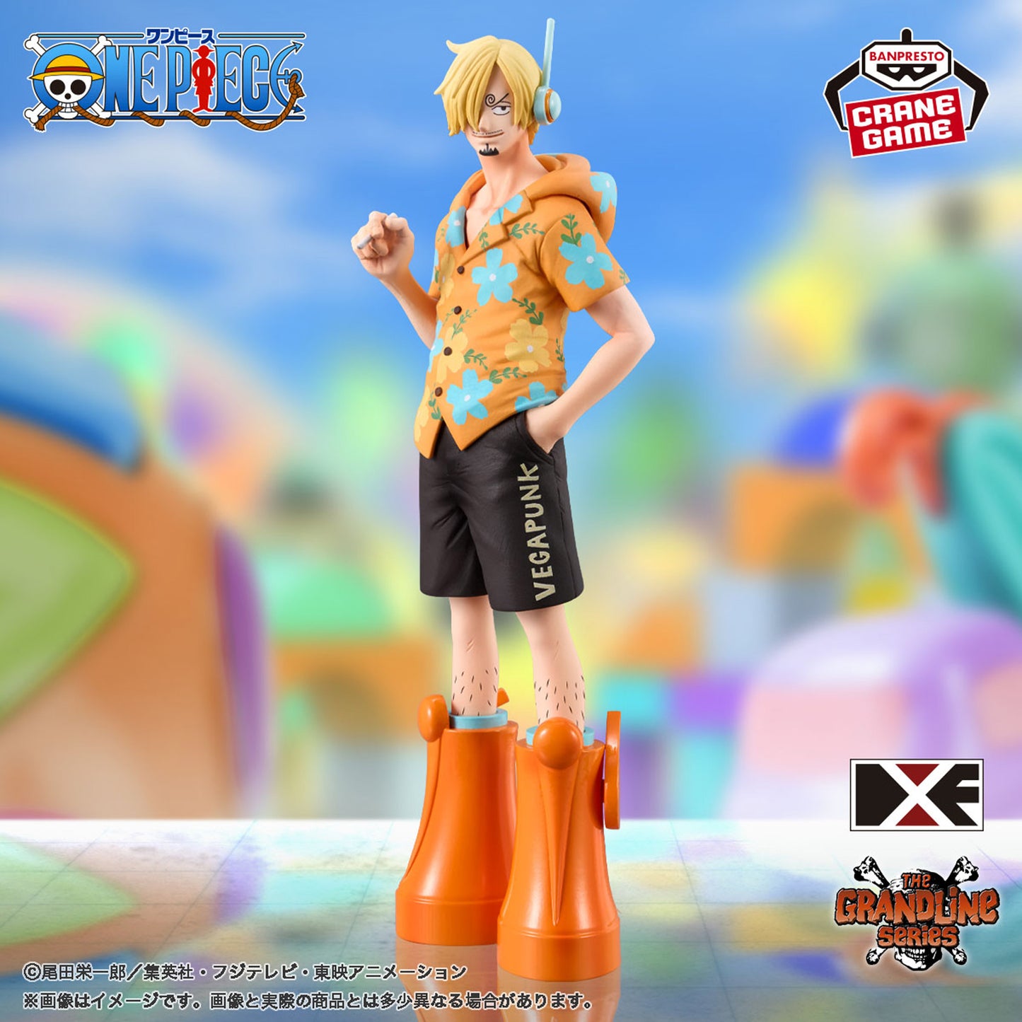 Figura Sanji – DXF The Grandline Series Egghead (Banpresto)