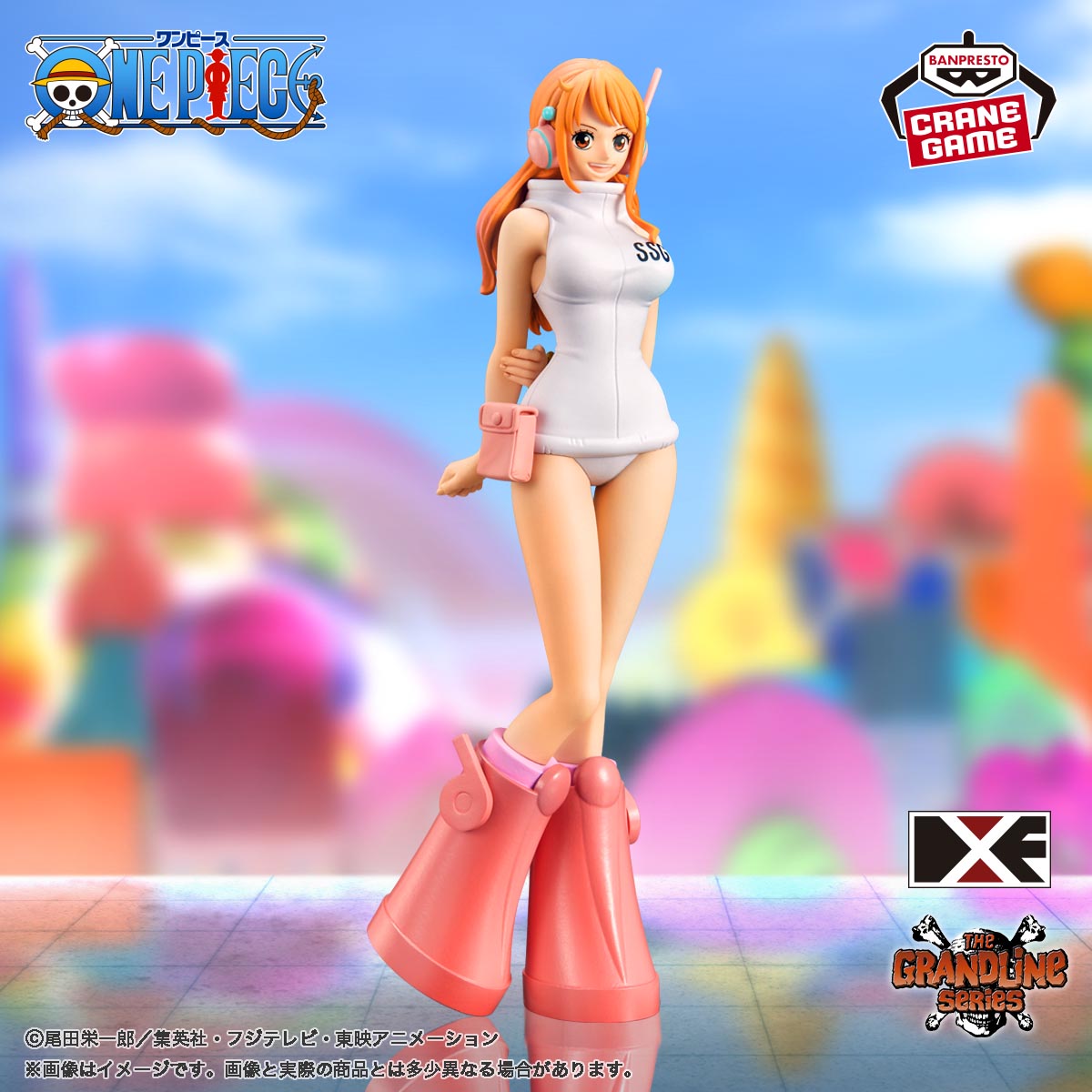 Figura Nami – DXF The Grandline Series Egghead (Banpresto)