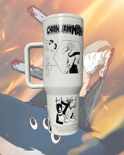 Termo Chainsaw Man – 1200 ml Acero Inoxidable