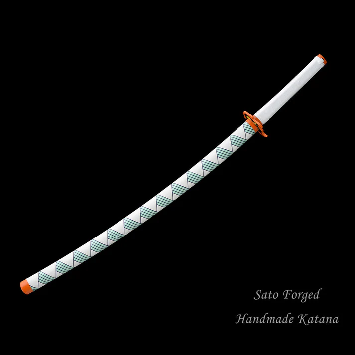 Kyojuro Rengoku – Katana Nichirin (Réplica Real Sin Filo)
