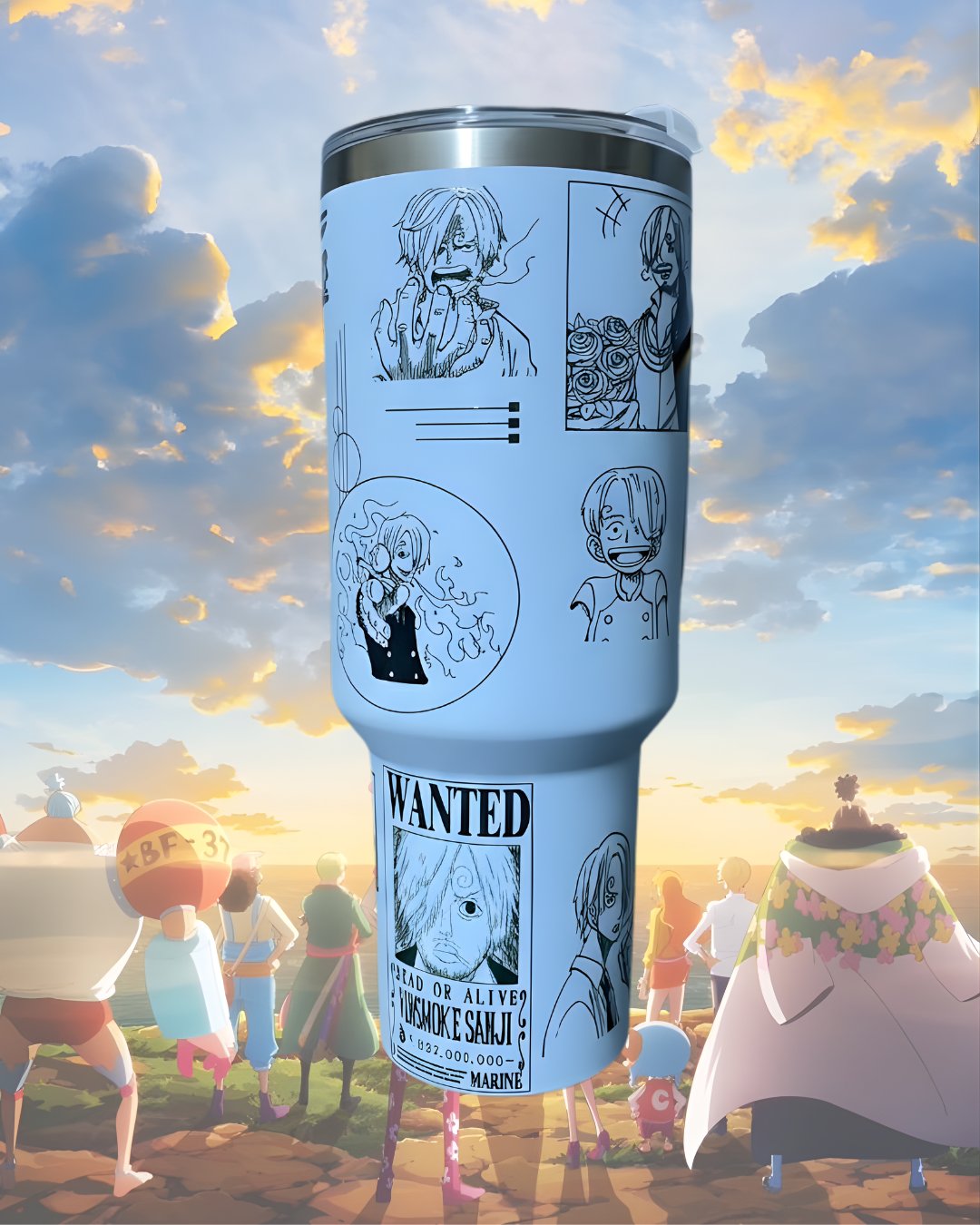 Termo Vinsmoke Sanji – 1200 ml Acero Inoxidable