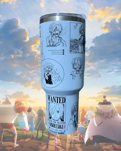 Termo Vinsmoke Sanji – 1200 ml Acero Inoxidable