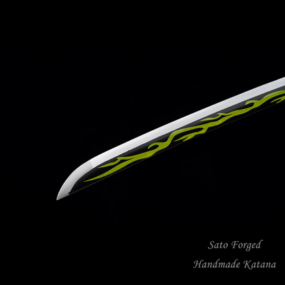 Zenitsu Agatsuma – Katana Nichirin Real Steel (Réplica Sin Filo)
