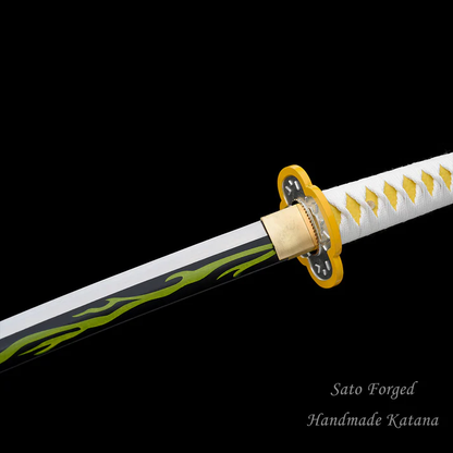 Zenitsu Agatsuma – Katana Nichirin Real Steel (Réplica Sin Filo)