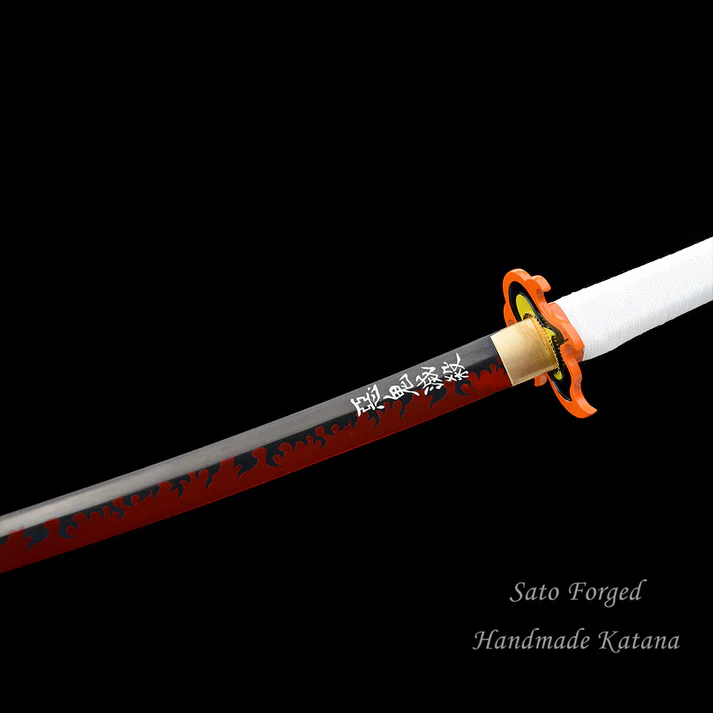 Kyojuro Rengoku – Katana Nichirin (Réplica Real Sin Filo)