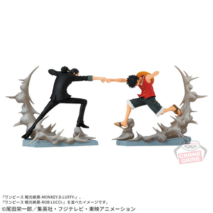 Monkey D. Luffy & Rob Lucci - Senkozekkei (Banpresto)