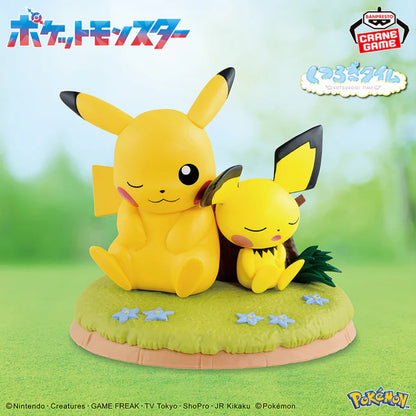 Pokémon Relax Time Pikachu & Pichu | Banpresto Original