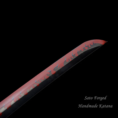 Kyojuro Rengoku – Katana Nichirin (Réplica Real Sin Filo)