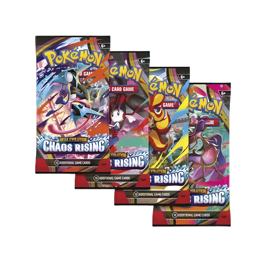 Pokémon TCG: Mega Evolution – Chaos Rising Booster Pack | Pokémon Trading Card Game