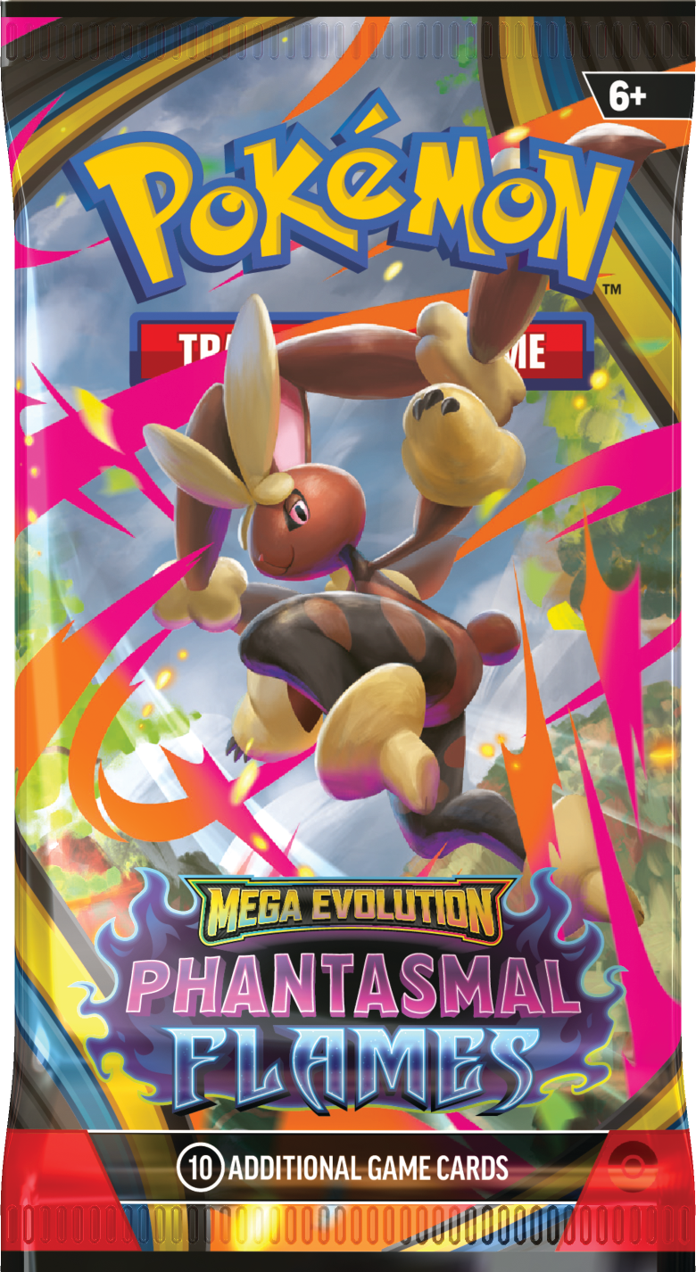 Sleep Pokémon TCG – Mega Evolution: Phantasmal Flames (EN)
