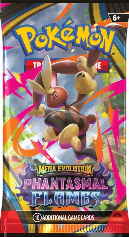 Sleep Pokémon TCG – Mega Evolution: Phantasmal Flames (EN)