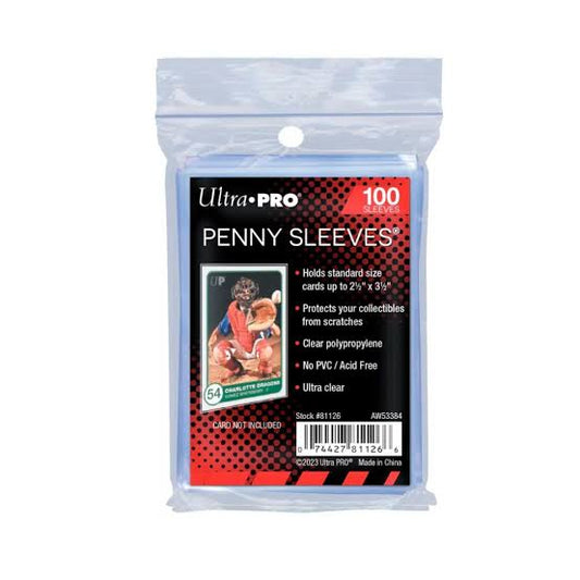 Ultra PRO Penny Sleeves | Pack de 100 Fundas Protectoras para Cartas